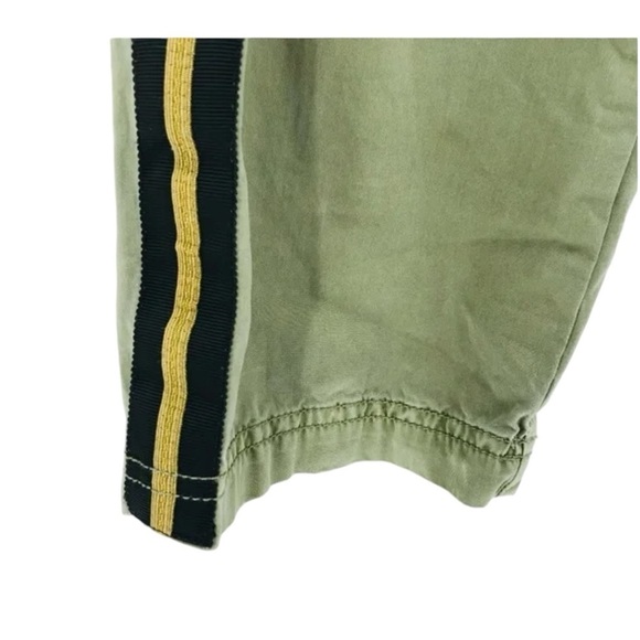 Zadig & Voltaire green pants Pamela Pomelo Side stripe Straight leg Trousers XS - Picture 6 of 15